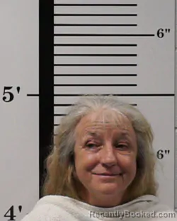 Mugshot of Leta Elaine Bullard booked in Rockwall County, Texas on June 12, 2026