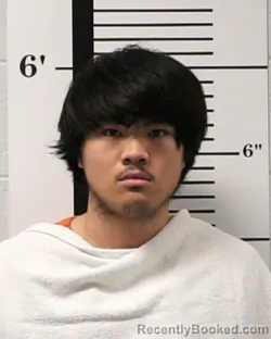 Mugshot of Caden Liu booked in Rockwall County, Texas on June 15, 2026