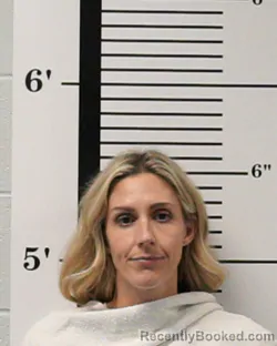 Mugshot of Stephanie Ferguson McCalley booked in Rockwall County, Texas on June 15, 2026