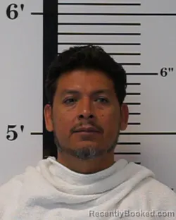 Mugshot of Oscar Estrada-Delgado booked in Rockwall County, Texas on August 31, 2026