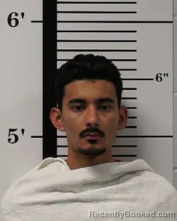 Mugshot of Oscar Mosqueda booked in Rockwall County, Texas on July 4, 2026