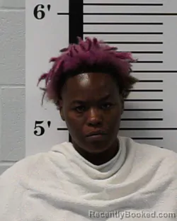 Mugshot of Tershan Michelle Jackson booked in Rockwall County, Texas on July 5, 2026