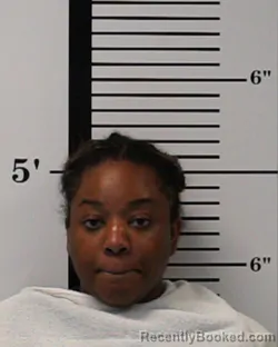 Mugshot of Kiara Christianna Grant booked in Rockwall County, Texas on July 7, 2026