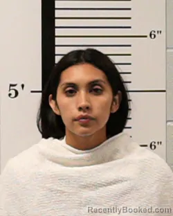 Mugshot of Jaqueline Valles booked in Rockwall County, Texas on July 14, 2026
