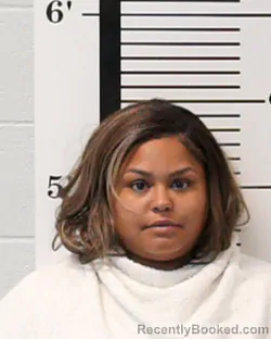 Mugshot of Tierra Robinson booked in Rockwall County, Texas on July 14, 2026