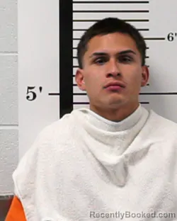 Mugshot of Daniel Esteban Escobar booked in Rockwall County, Texas on July 15, 2026