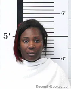 Mugshot of Nadia Rachelle Williams booked in Rockwall County, Texas on July 16, 2026