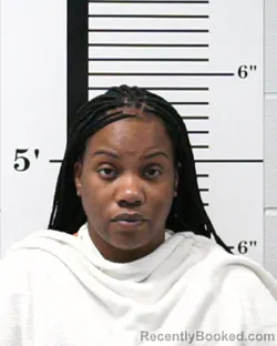Mugshot of Opiffany Gaynelle Anderson booked in Rockwall County, Texas on July 18, 2026