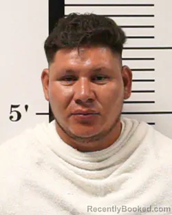 Mugshot of Gilberto Daniel Sanchez Estrada booked in Rockwall County, Texas on July 20, 2026