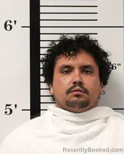 Mugshot of Cristobal Aaron Heredia booked in Rockwall County, Texas on July 20, 2026