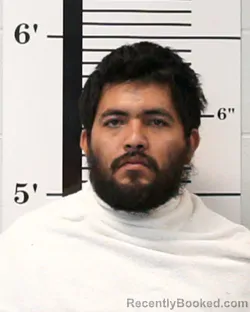 Mugshot of Gerson Javier Reyes Reyes booked in Rockwall County, Texas on July 23, 2026
