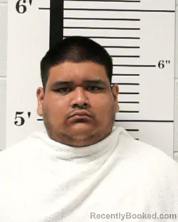 Mugshot of Mariano Sunel Garcia booked in Rockwall County, Texas on August 3, 2026
