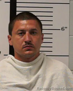 Mugshot of Jeremy Aguinaga booked in Rockwall County, Texas on August 16, 2026