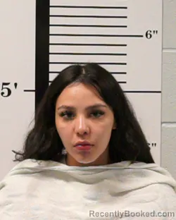 Mugshot of Valeria Morales booked in Rockwall County, Texas on August 17, 2026