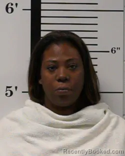 Mugshot of Janisha Marie Washington booked in Rockwall County, Texas on August 18, 2026