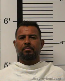 Mugshot of Alonso Favela Villa booked in Rockwall County, Texas on August 26, 2026