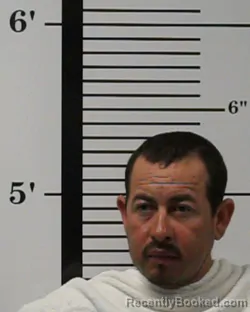 Mugshot of Andres Navarro Medina booked in Rockwall County, Texas on August 29, 2026