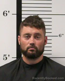 Mugshot of Justin Andrew Dodson booked in Rockwall County, Texas on October 3, 2026