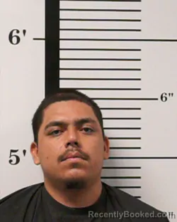 Mugshot of Luis Angel Torres booked in Rockwall County, Texas on October 3, 2026