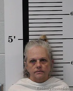 Mugshot of Kimberly Lynn Rohlf booked in Rockwall County, Texas on July 9, 2026