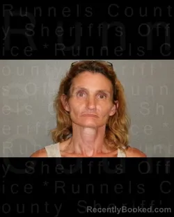 Mugshot of CHARLOTTE YVONEE OSBORNE booked in Runnels County, Texas on March 21, 2026