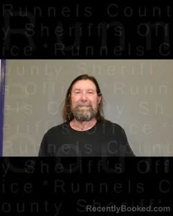 Mugshot of MARK ALLEN FISLER booked in Runnels County, Texas on March 27, 2026