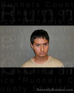 Mugshot of PAUL DELUNA booked in Runnels County, Texas on March 29, 2026