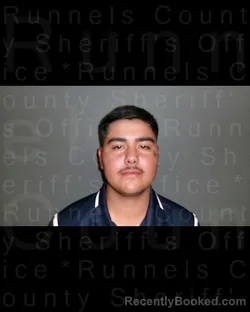 Mugshot of ALDO CARI GUTIERREZ-RODRIGUEZ booked in Runnels County, Texas on March 30, 2026