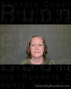 Mugshot of SHANNON LEE WATSON booked in Runnels County, Texas on April 4, 2026