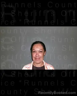 Mugshot of MISTY ANN SANTOYA booked in Runnels County, Texas on April 5, 2026