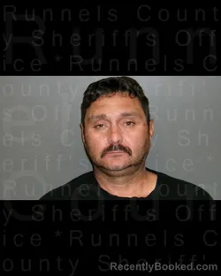 Mugshot of NATHAN JIM COLLINS booked in Runnels County, Texas on April 5, 2026