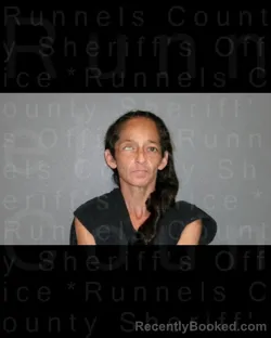 Mugshot of CINDY THOMASA HERNANDEZ booked in Runnels County, Texas on April 7, 2026