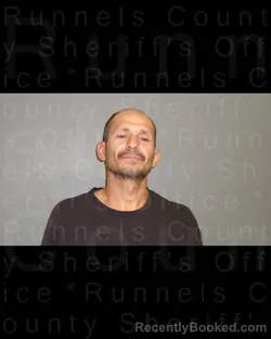 Mugshot of TONY GARCIA LAMAS booked in Runnels County, Texas on April 9, 2026