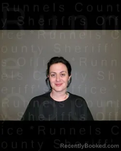 Mugshot of CHRISTINA MARIE MARENTES booked in Runnels County, Texas on April 19, 2026