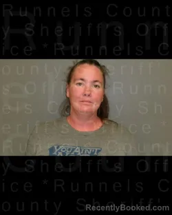 Mugshot of AMANDA NICOLE WARD booked in Runnels County, Texas on May 4, 2026