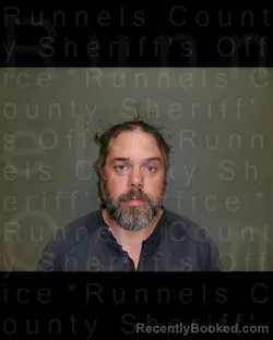 Mugshot of SCOTT Triplett COX booked in Runnels County, Texas on June 26, 2026