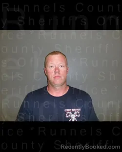 Mugshot of HUNTER DON JACKSON booked in Runnels County, Texas on July 2, 2026