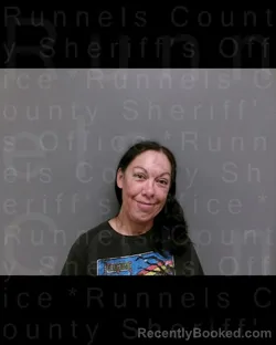 Mugshot of MISTY ANN SANTOYA booked in Runnels County, Texas on July 24, 2026
