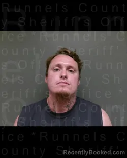 Mugshot of WAYNE COLT MCINTOSH booked in Runnels County, Texas on July 26, 2026