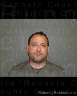 Mugshot of Steven Anthony Cortez booked in Runnels County, Texas on September 4, 2026