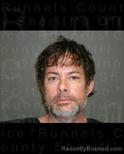 Mugshot of Dustin Lance Guevara booked in Runnels County, Texas on September 4, 2026
