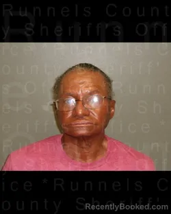 Mugshot of Connie Mack Carson booked in Runnels County, Texas on October 4, 2026