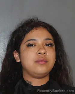 Mugshot of RAVEN RHEONA REYES booked in Rusk County, Texas on April 25, 2026