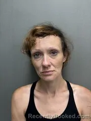 Mugshot of Alyssa Leann Spaugh booked in Sabine County, Texas on July 19, 2026
