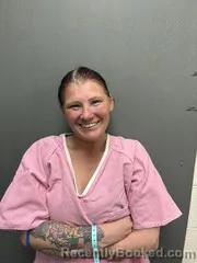 Mugshot of Victoria Russell booked in Sabine County, Texas on April 5, 2026