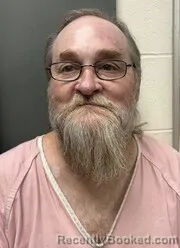 Booking photo from Sabine County, Texas