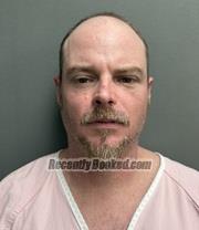 Booking photo from Sabine County, Texas