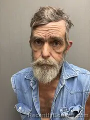 Mugshot of Jeffery Richard Huffman booked in Sabine County, Texas on May 23, 2026