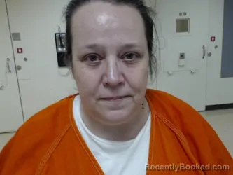 Mugshot of KIMBERLY DAWN WADKINS booked in San Augustine County, Texas on April 2, 2026