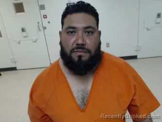 Mugshot of LUIS GERMAN PATINO booked in San Augustine County, Texas on March 27, 2026